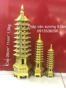 Tháp Văn Xương - Đồng Đúc Phương Thảo - Đồ Đồng Phương Thảo